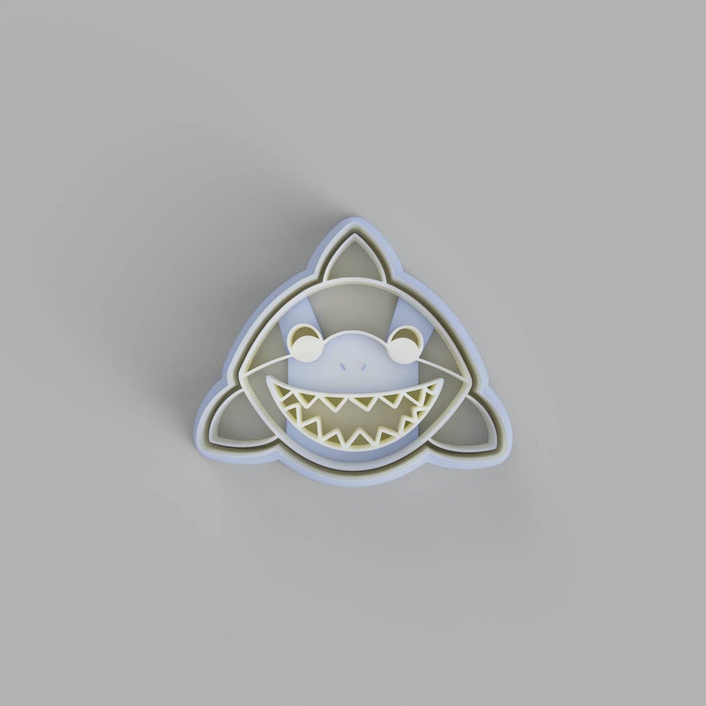 Shark cookie cutter and stamper - just-little-luxuries