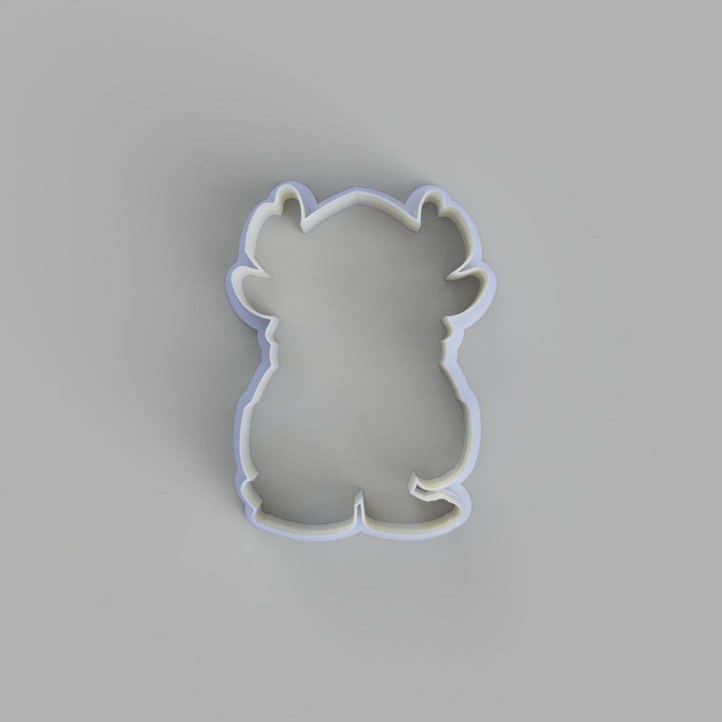 Chibi Beast Cookie Cutter and stamp - just-little-luxuries