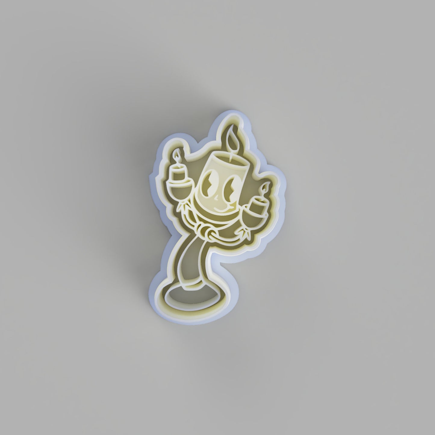 Chibi Lumiere Cookie Cutter and stamp - just-little-luxuries