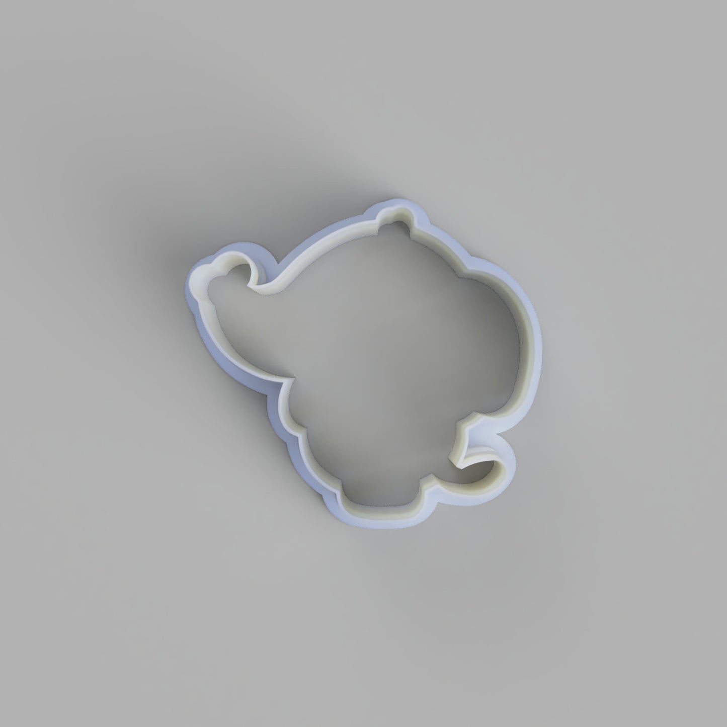 Elephant waving cookie cutter and stamper. - just-little-luxuries