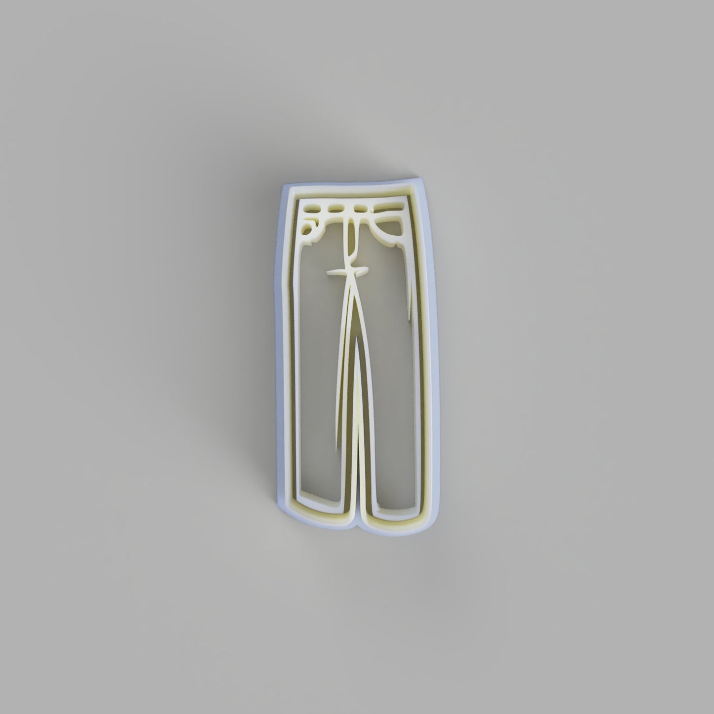 Mens Jeans cookie cutter. Mens pants fondant cutter. - just-little-luxuries