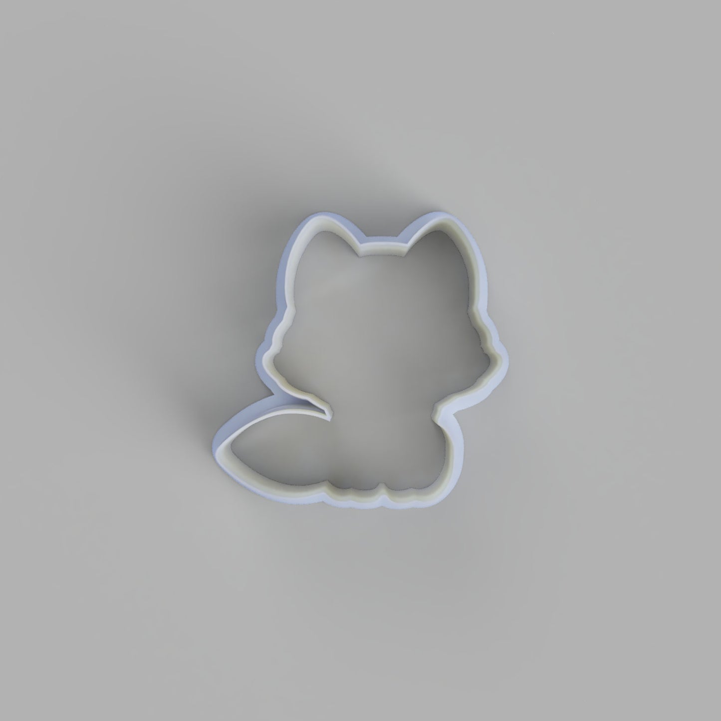 Fox with glasses cookie cutter and stamper - just-little-luxuries