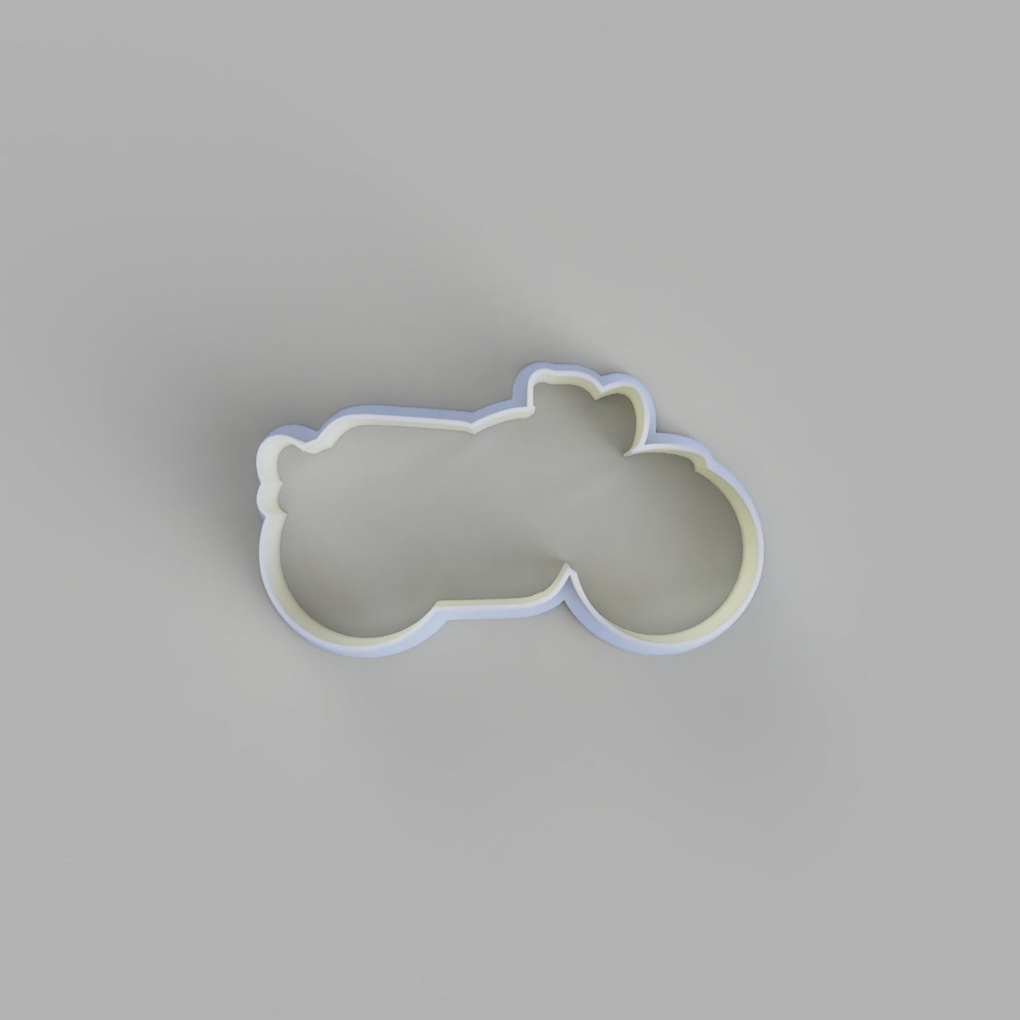 Motorbike cookie cutter and stamper - just-little-luxuries