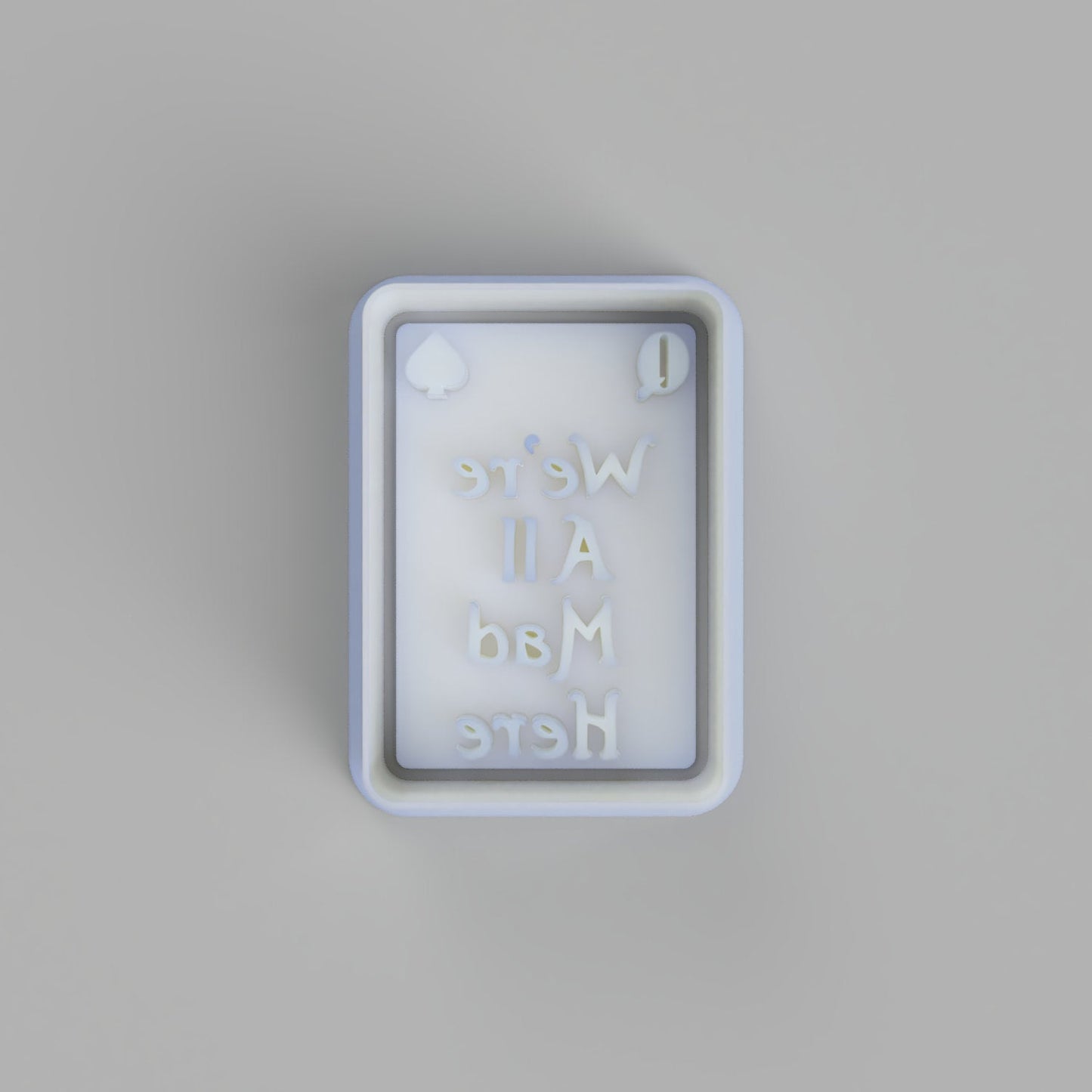 We're all a little mad here cookie cutter - just-little-luxuries