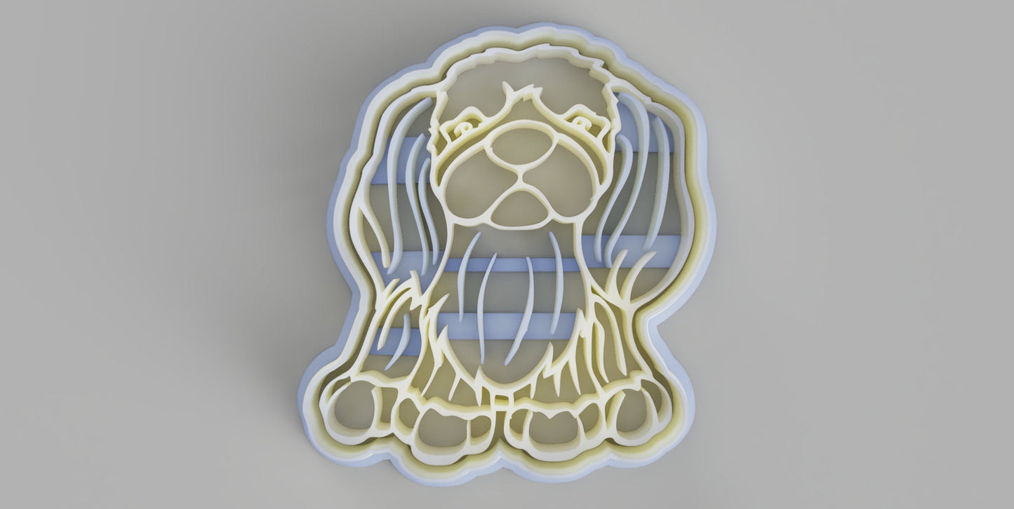 Pekingese dog cookie cutter - just-little-luxuries