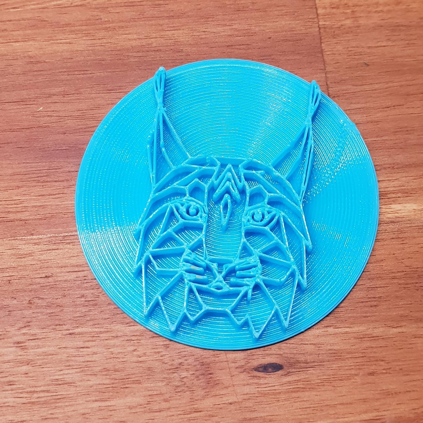 Geometric lynx Cookie Embosser - just-little-luxuries