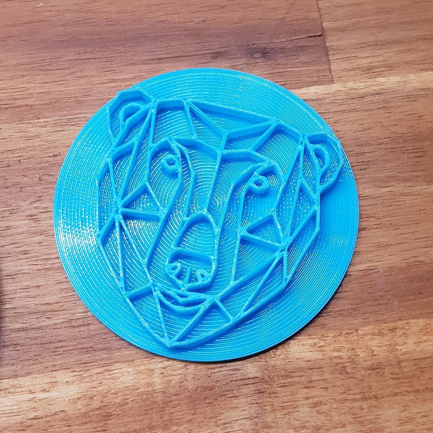 Geometric polar bear Cookie Embosser - just-little-luxuries