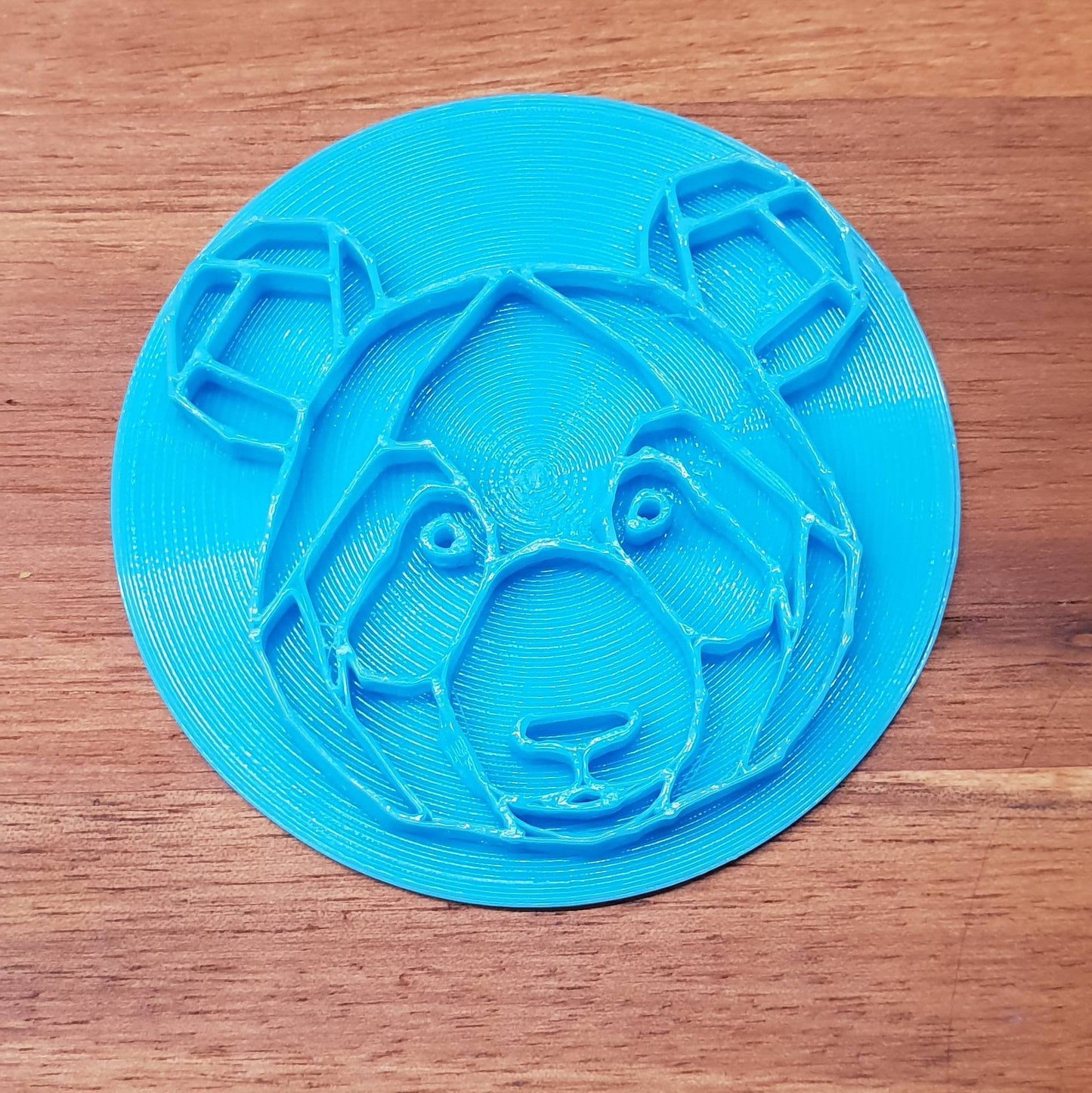 Geometric panda Cookie Embosser - just-little-luxuries