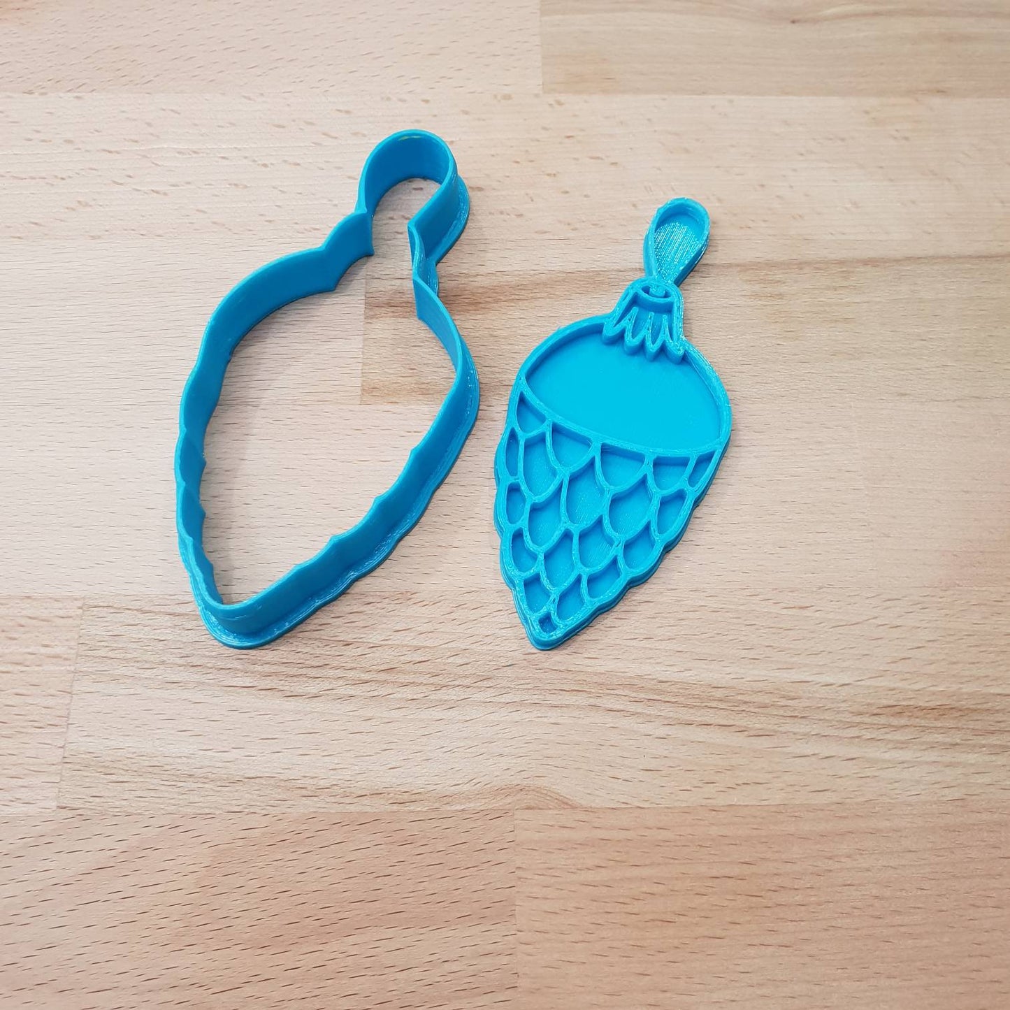 Christmas bauble cookie cutter - pinecone 2 - just-little-luxuries