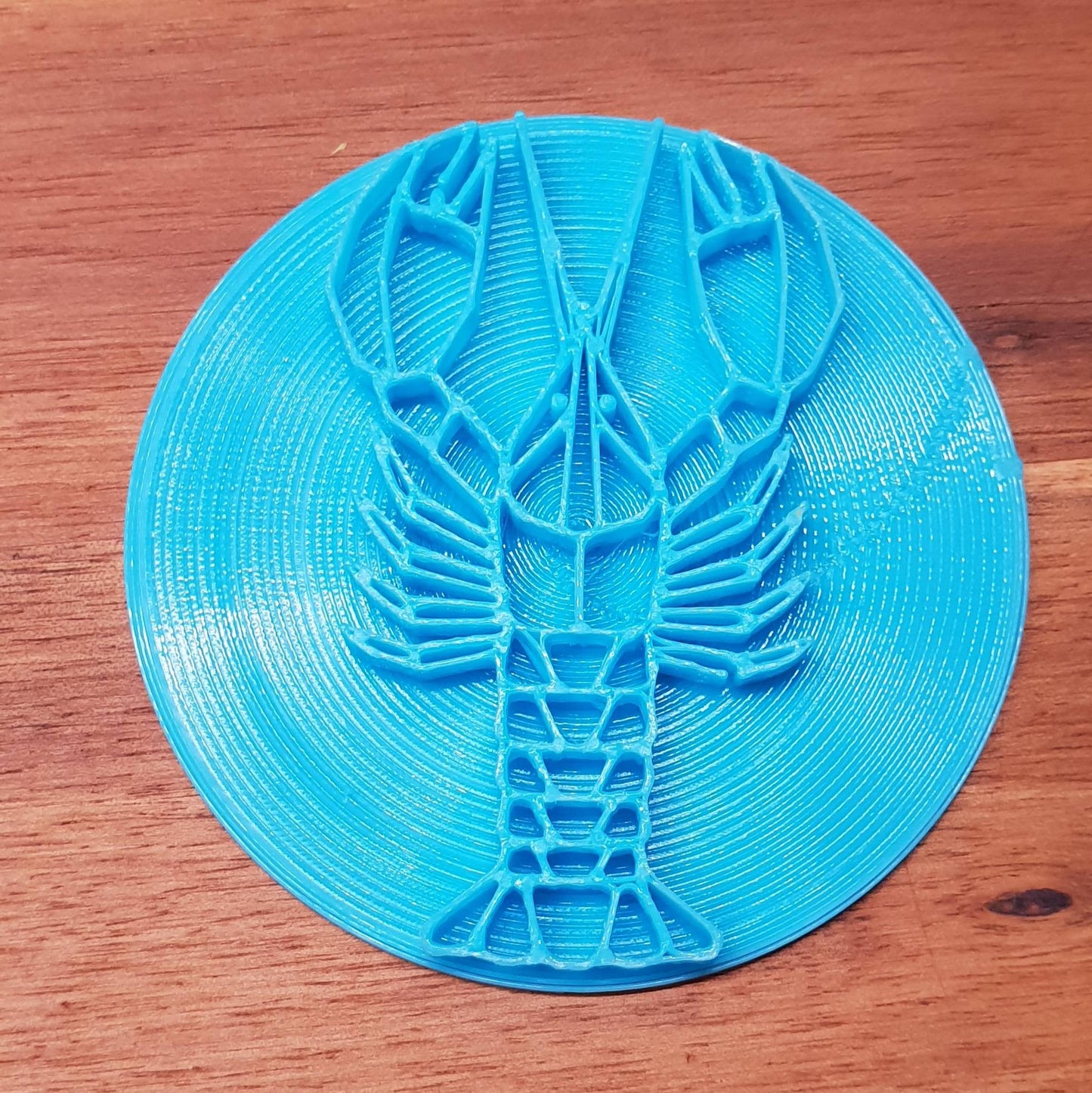 Geometric lobster Cookie Embosser - just-little-luxuries