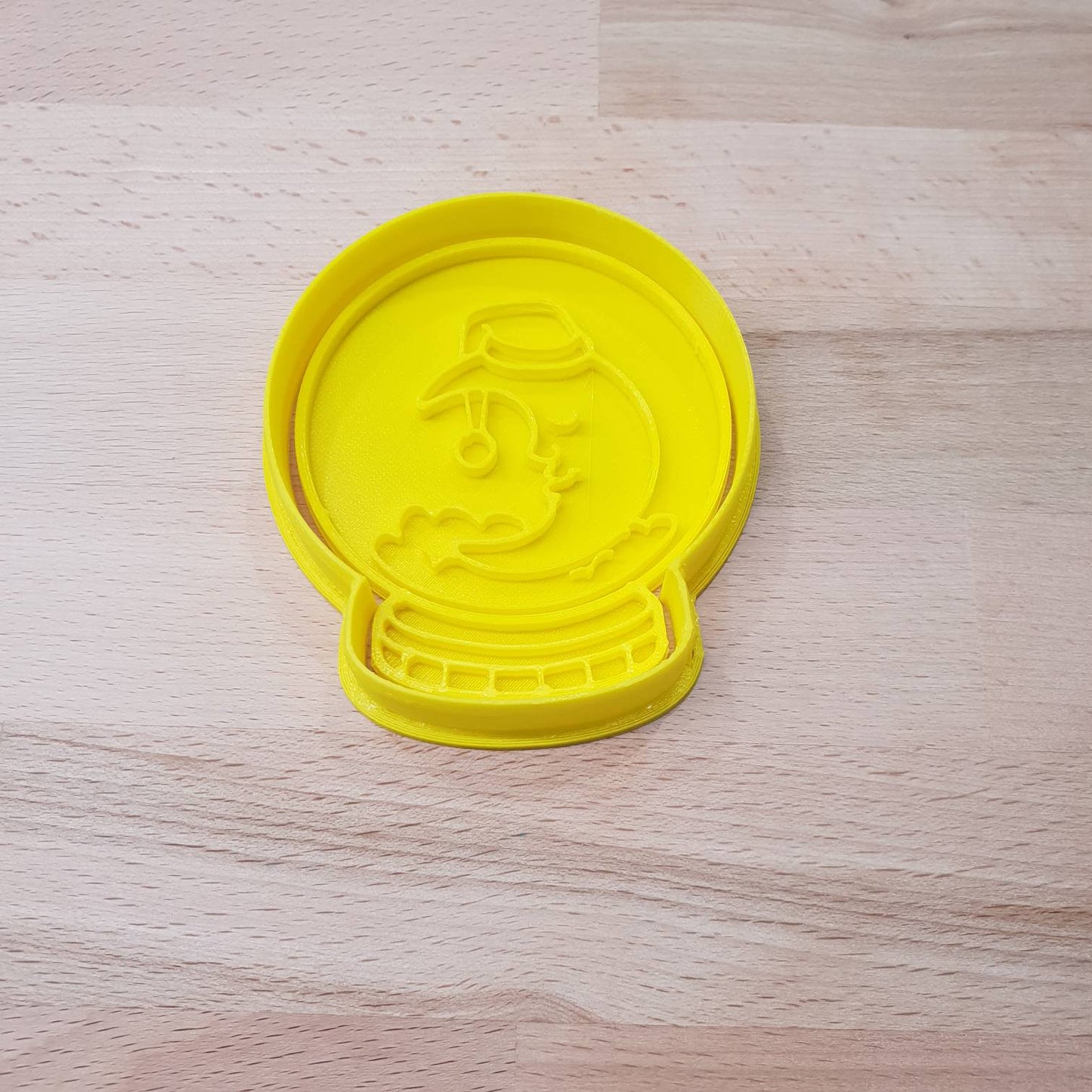 Christmas Snow Globe cookie cutter - Sleeping Moon - just-little-luxuries