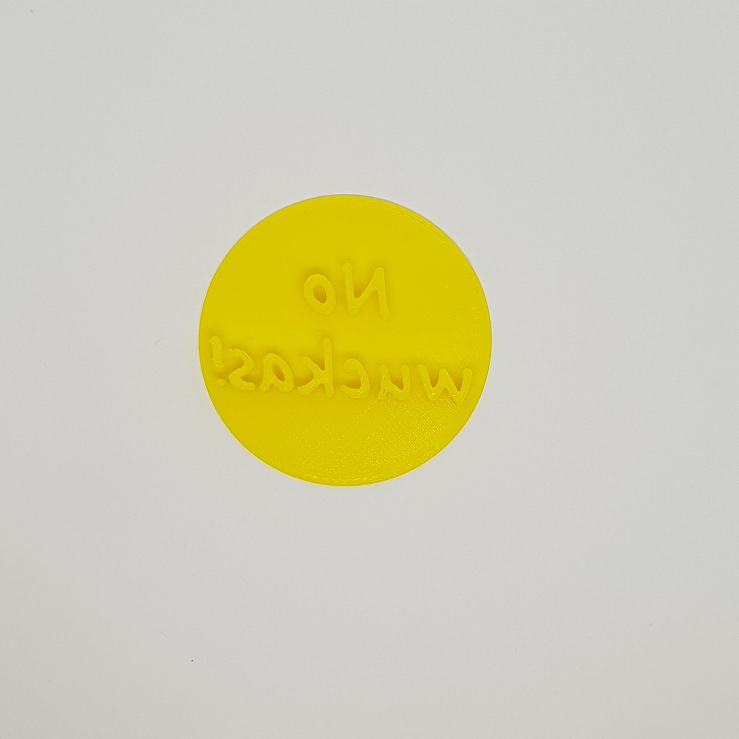 No Wuckas! - Australia Day cookie stamp fondant embosser - just-little-luxuries