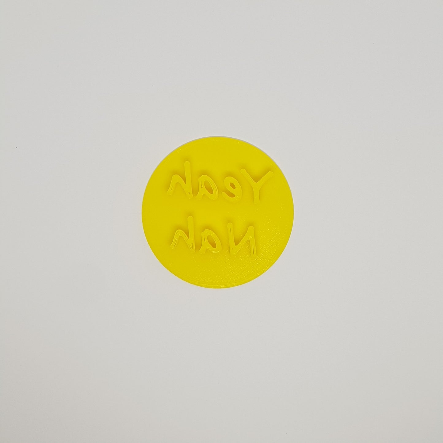 Yeah Nah! - Australia Day cookie stamp fondant embosser - just-little-luxuries