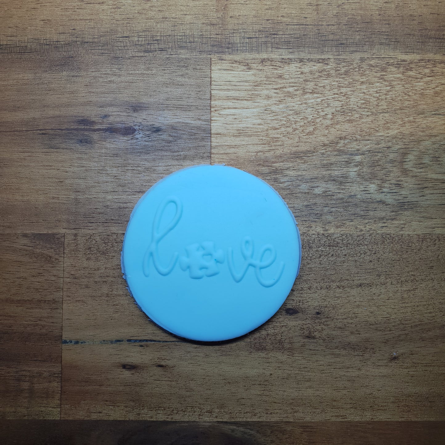 Love (Autism Awareness) Raised 3D Embosser. - just-little-luxuries