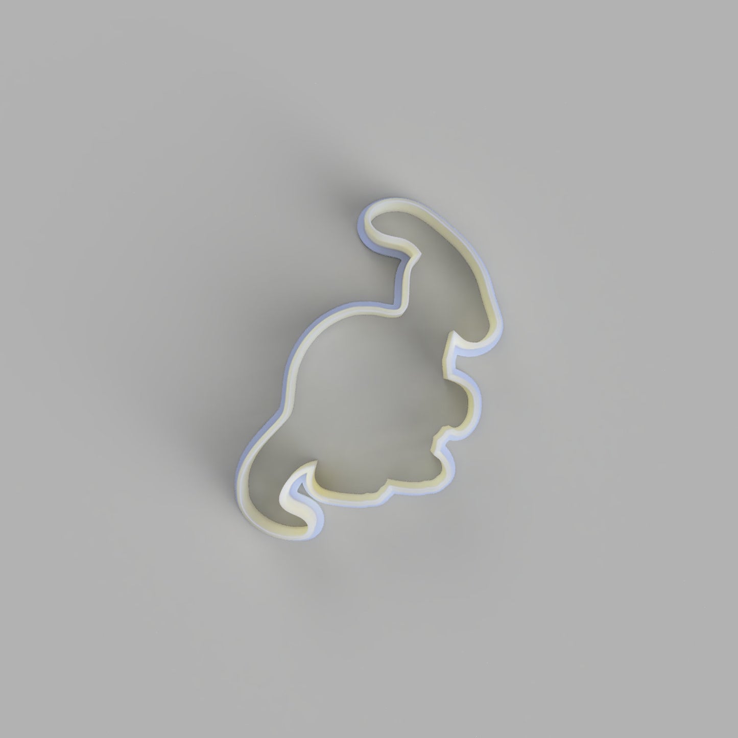 Parasaurolophus - Dinosaur Cookie Cutter and Embosser. - just-little-luxuries