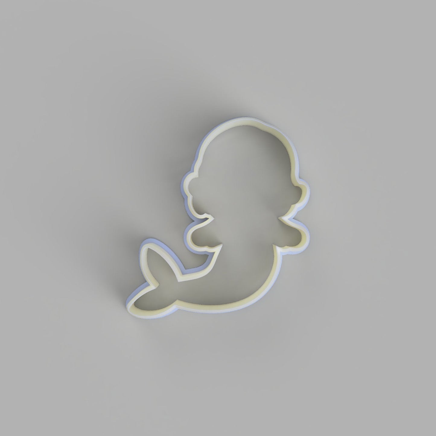 Mermaid (2) Cookie Cutter and Embosser. - just-little-luxuries