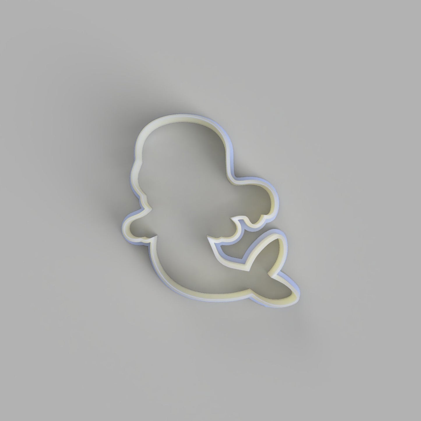 Mermaid (3) Cookie Cutter and Embosser. - just-little-luxuries