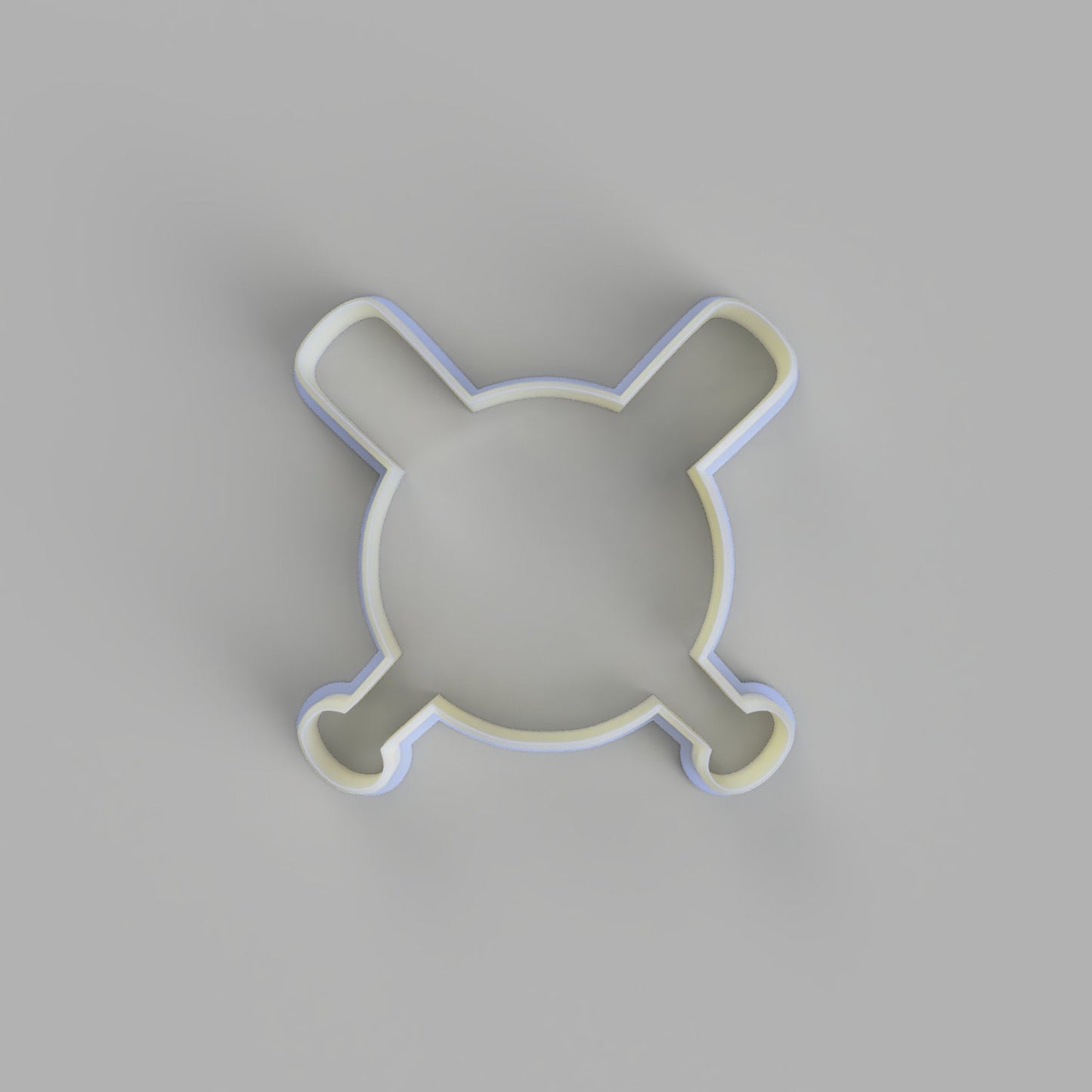 Baseball and Bats Cookie Cutter and Embosser. - just-little-luxuries