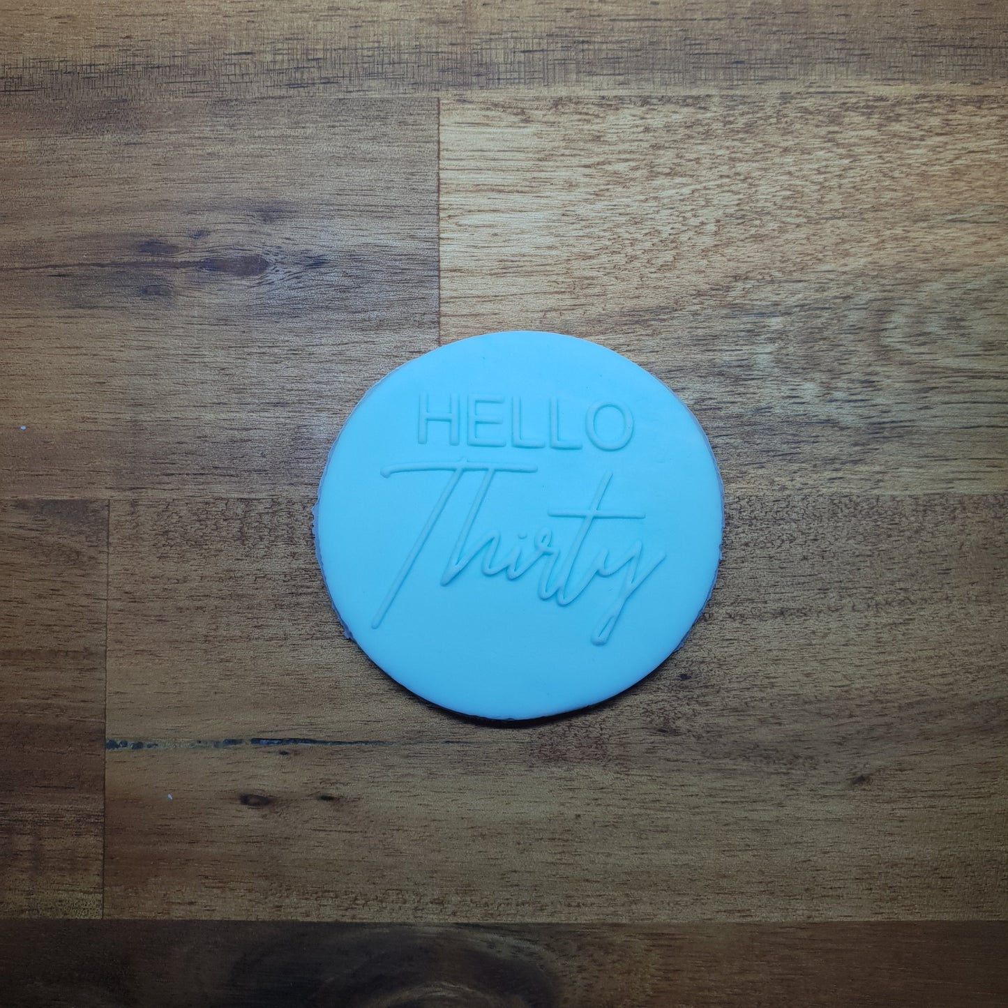 Hello Thirty Raised 3D Embosser. - just-little-luxuries