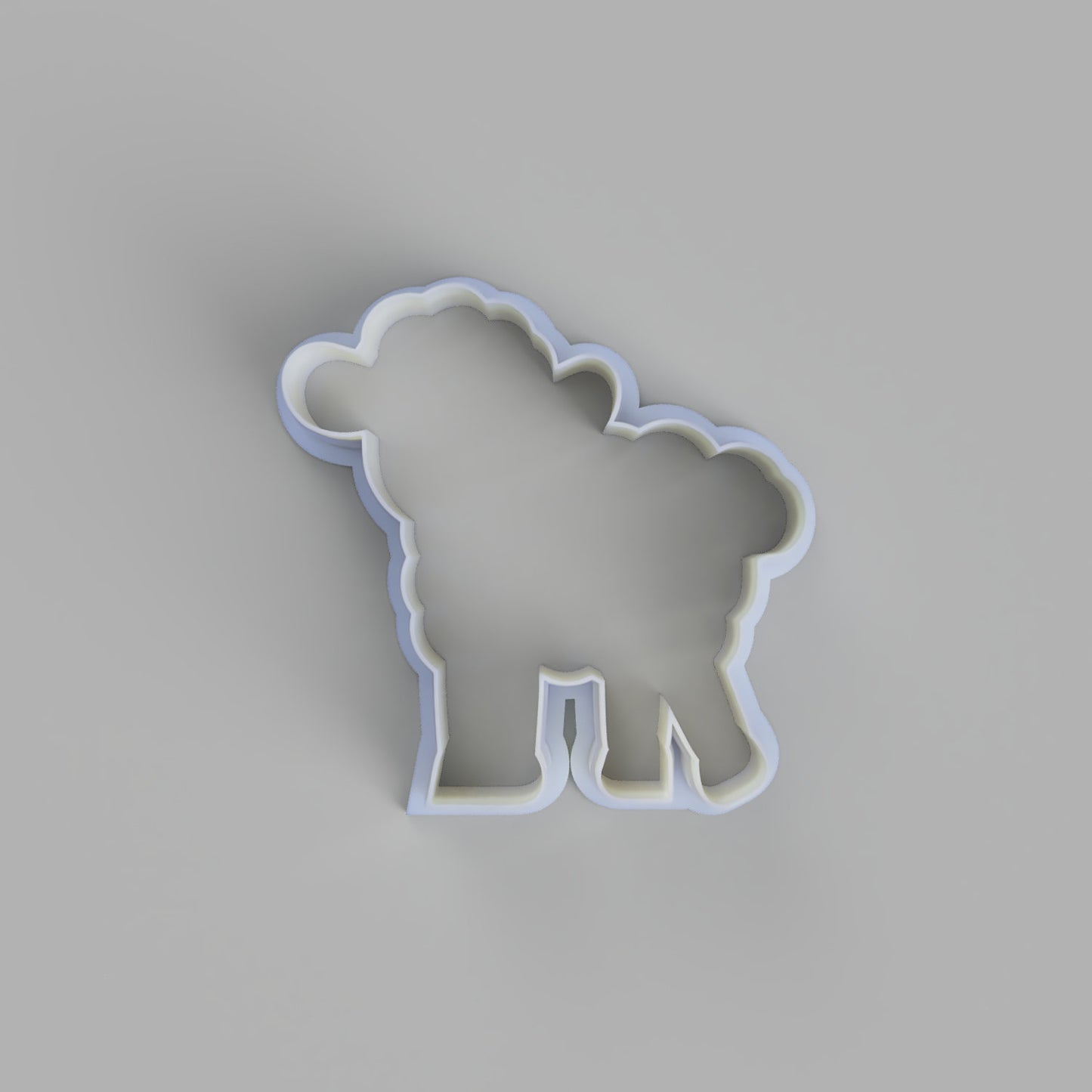 Lamb (3) Cookie Cutter and Embosser. - just-little-luxuries