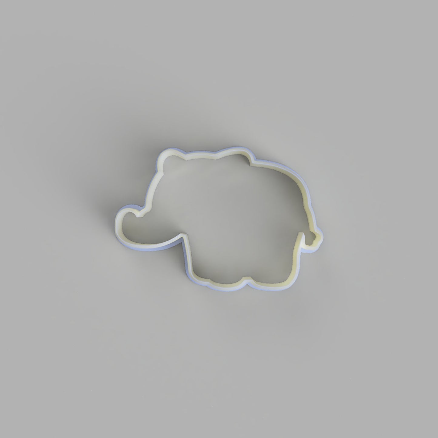 Cartoon Elephant Cookie Cutter and Embosser. - just-little-luxuries