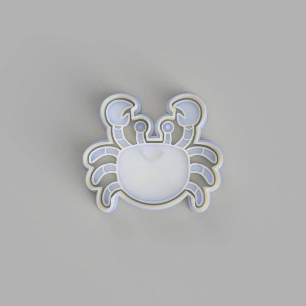 Crab Cookie Cutter and Embosser. - just-little-luxuries