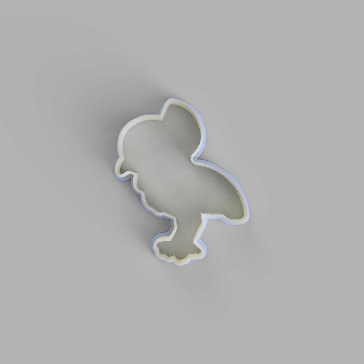 Grey Crowned Craine Cookie Cutter and Embosser. - just-little-luxuries