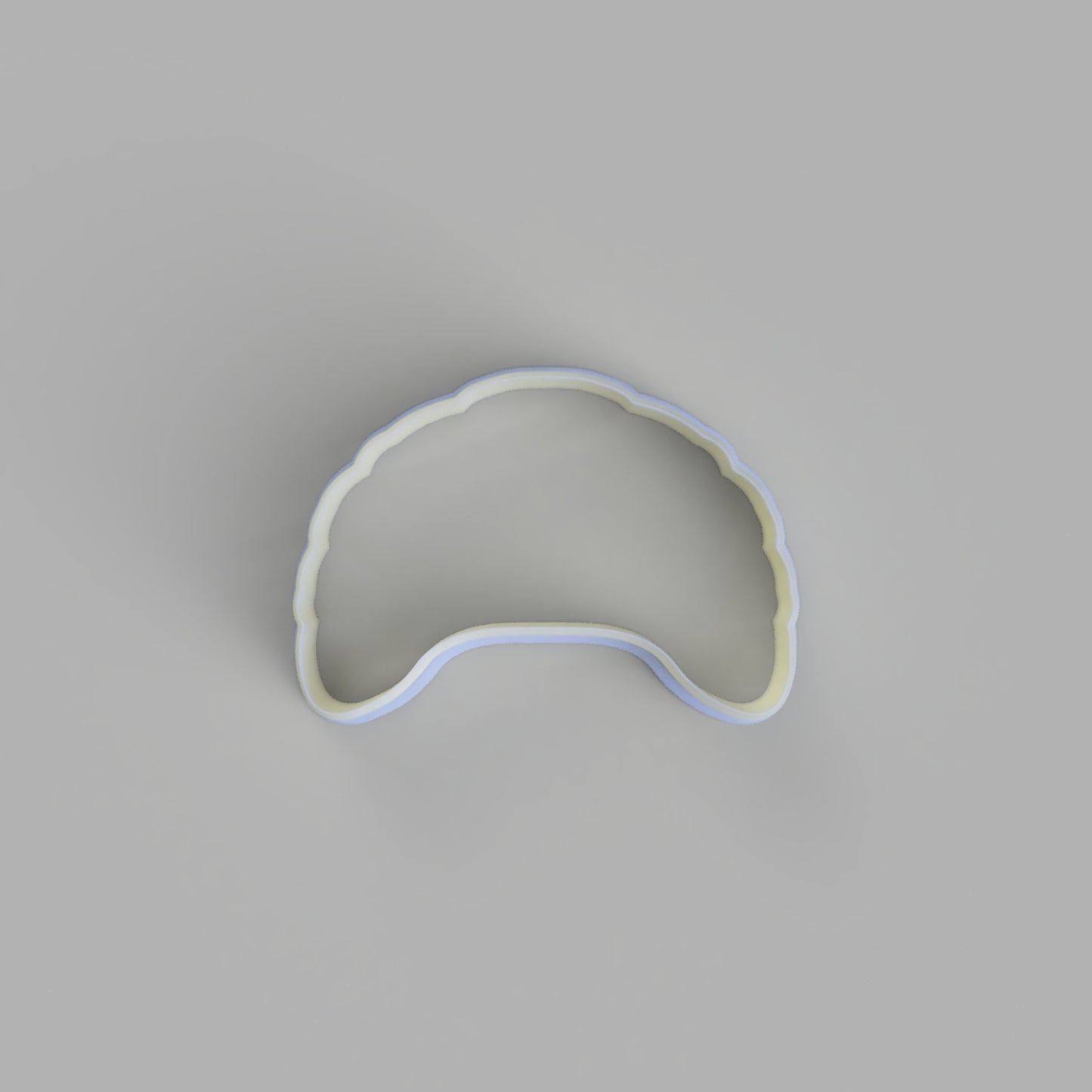 Croissant Cookie Cutter and Embosser. - just-little-luxuries