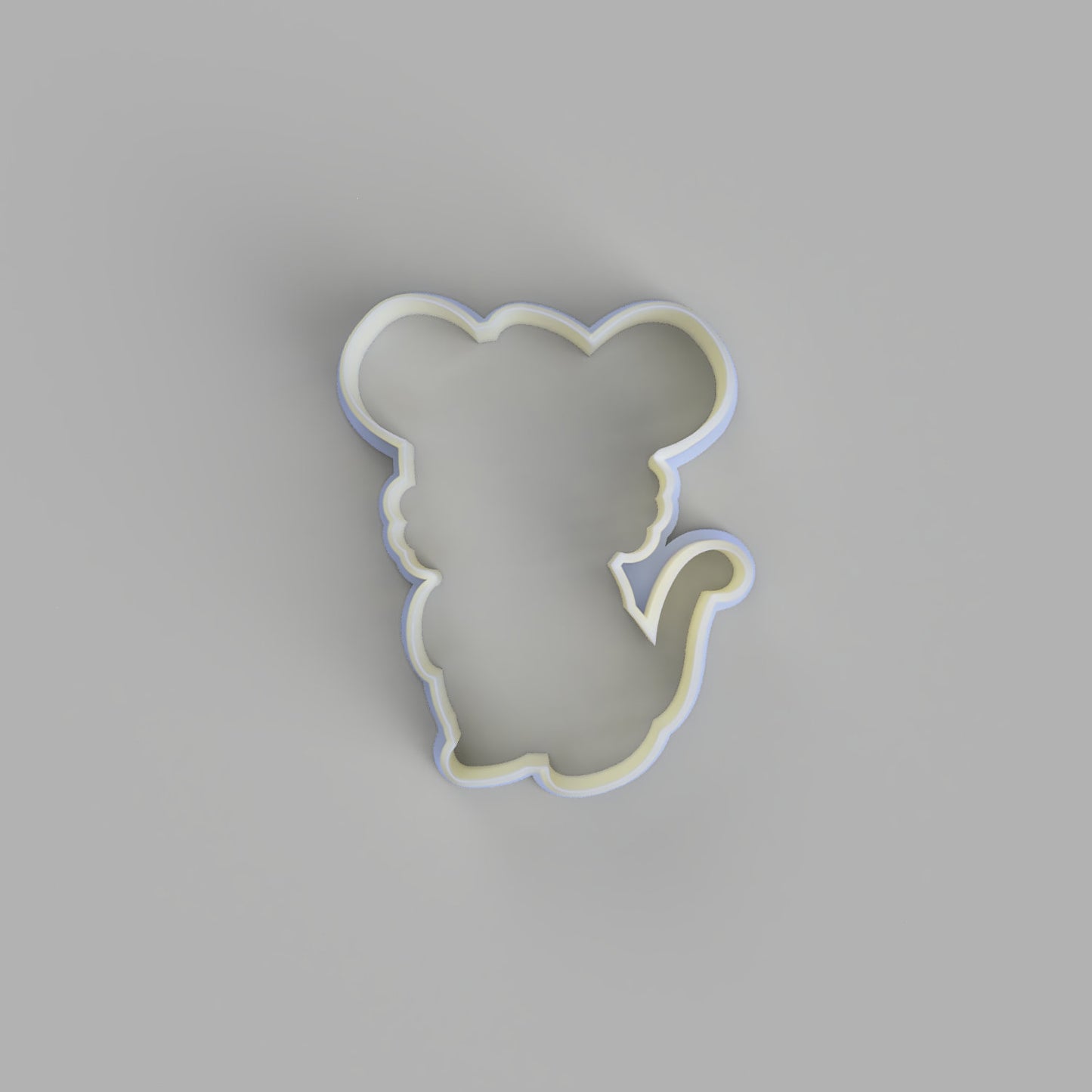 Mouse (5) Cookie Cutter and Embosser. - just-little-luxuries