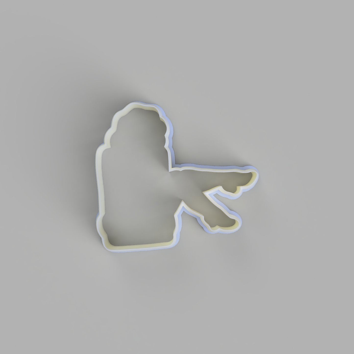 Pin Up Girl with playing card - Tattoo Style Cookie Cutter and Embosser - just-little-luxuries