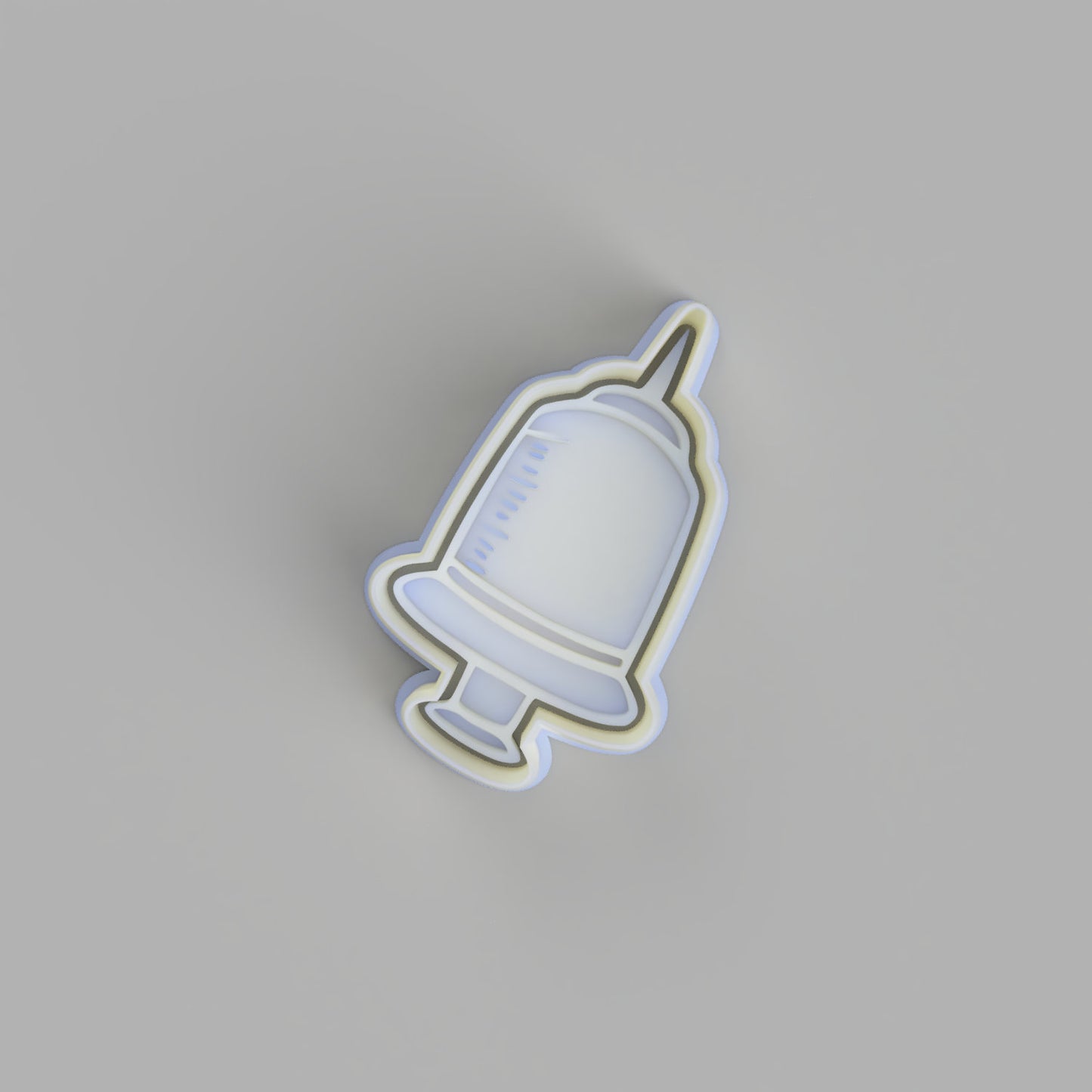 Chubby Syringe Cookie Cutter and Embosser - just-little-luxuries