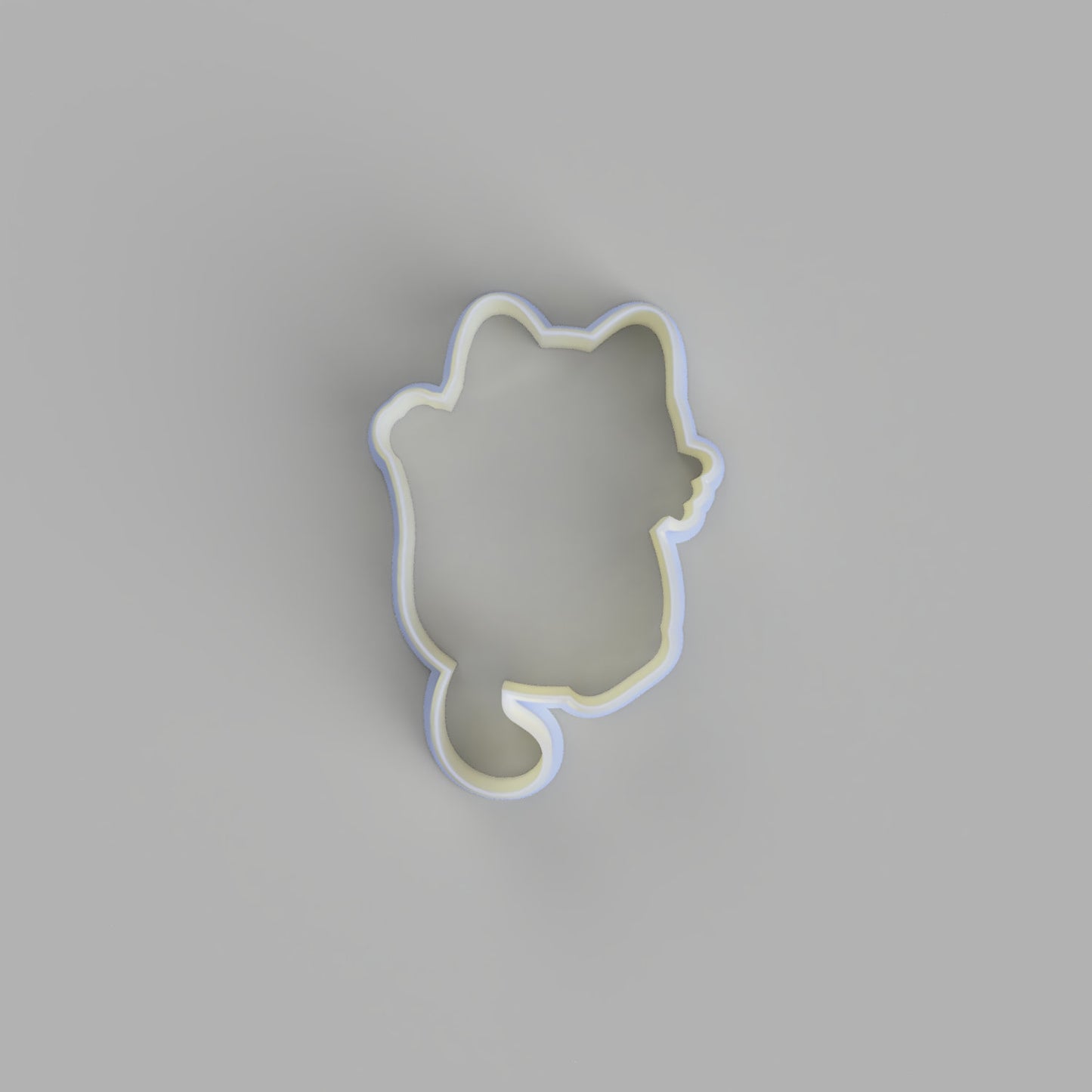 Cat Licking Cookie Cutter and Embosser. - just-little-luxuries