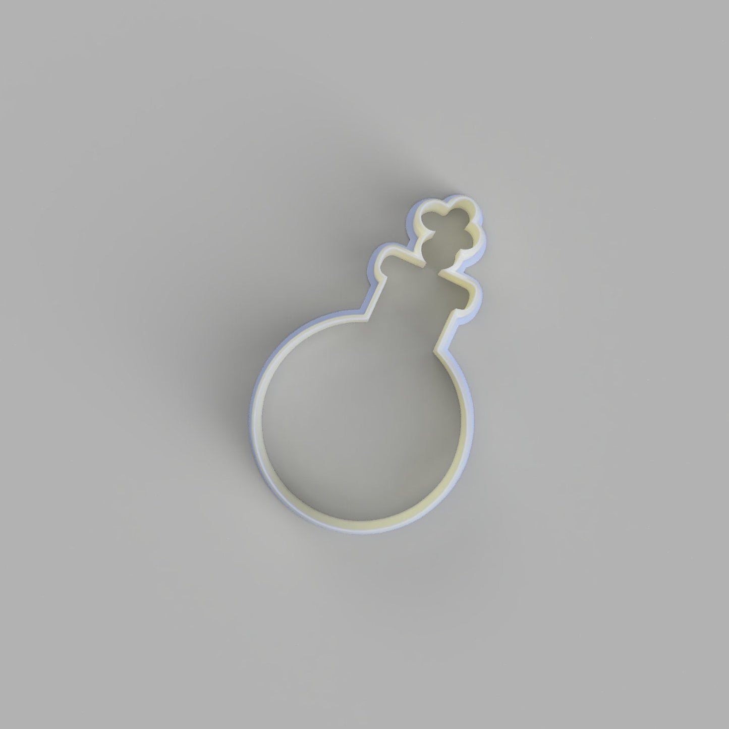 Round Chemistry Flask Cookie Cutter and Embosser - just-little-luxuries