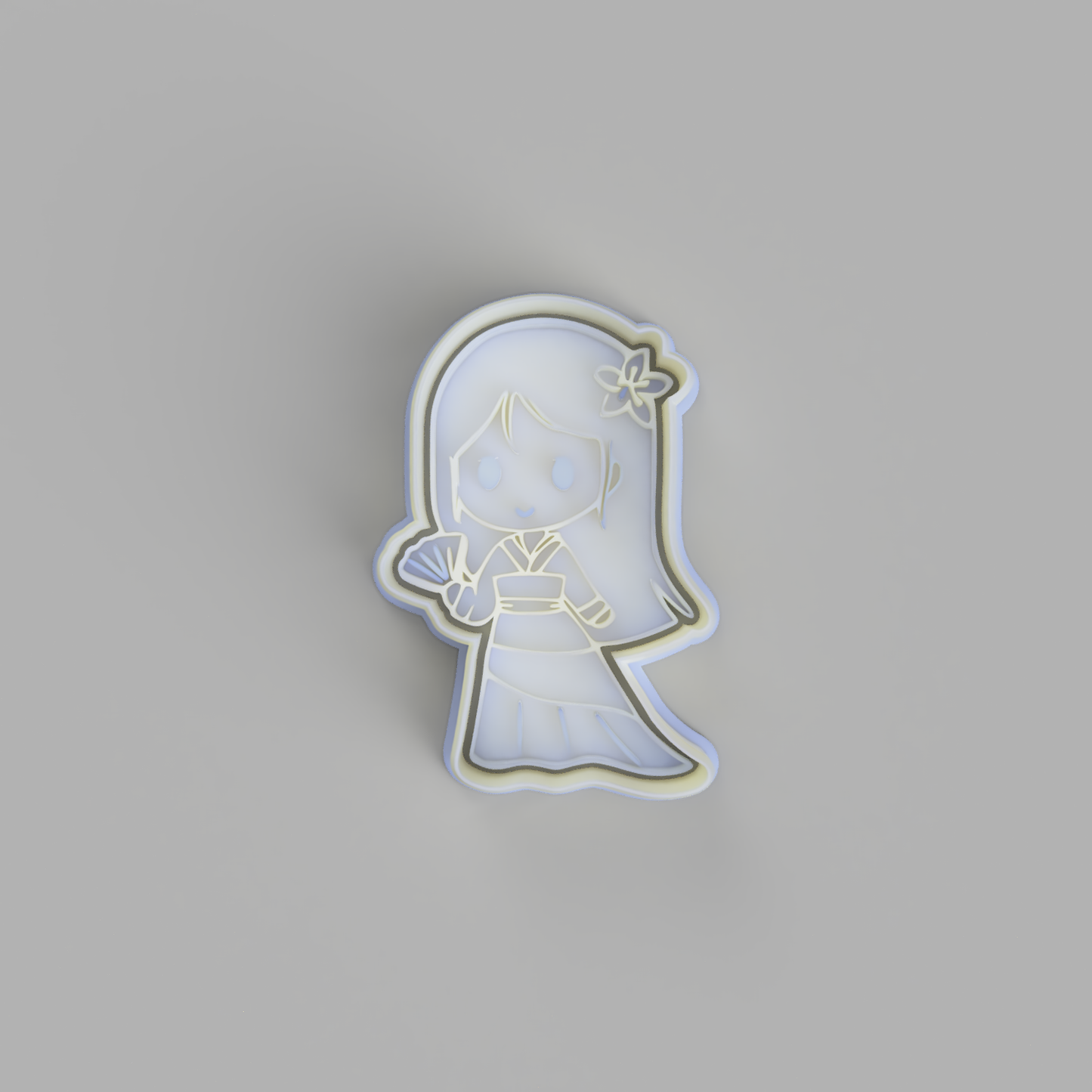 Chibi Mulan (2) Cookie Cutter - just-little-luxuries