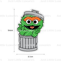 Oscar The Grouch Full Body Cookie Cutter
