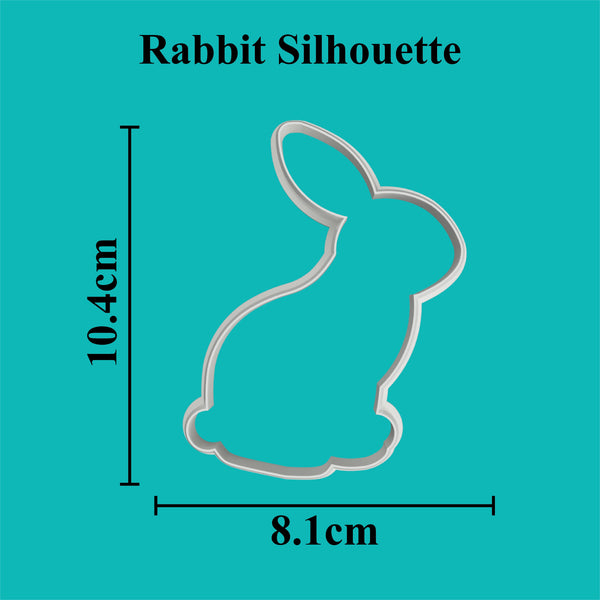 Rabbit Silhouette Cookie Cutter