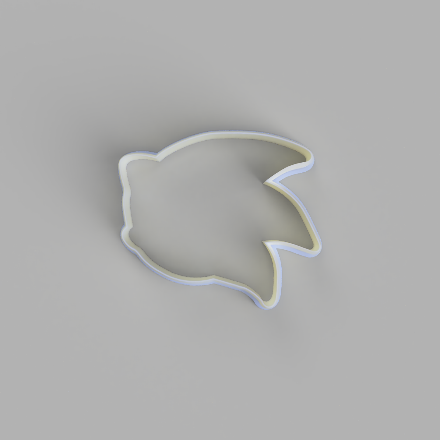 Sonic the Hedgehog Face Cookie Cutter and Embosser. - just-little-luxuries