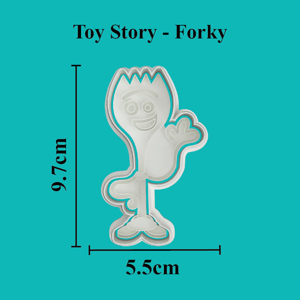 Forky Cookie Cutter