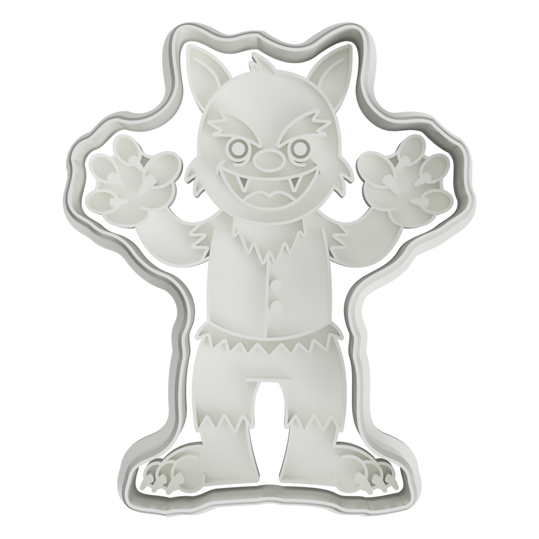 Warewolf Cookie Cutter