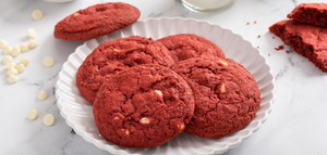 Indulge in Romance with Homemade Red Velvet Cookies