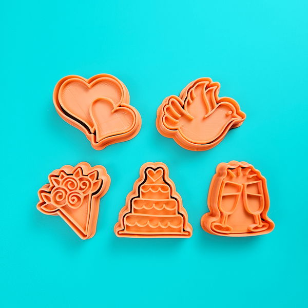 Wedding Icons Cookie Cutter Minis Set