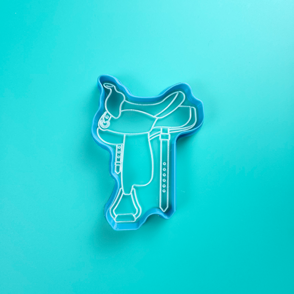 Western Saddle Cookie Cutter