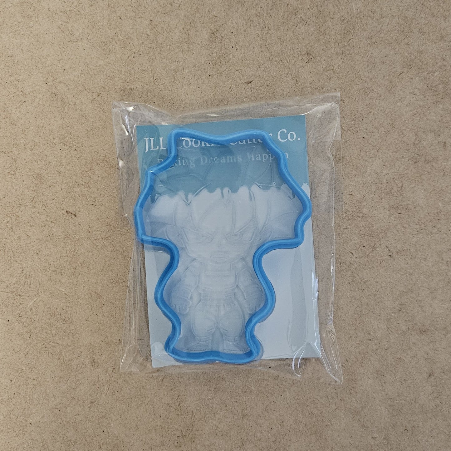 Goku | Dragon Ball Z Cookie Cutter and Colour Stamp (EXCESS STOCK)
