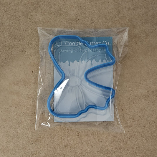 Bow Cookie Cutter and Debosser (EXCESS STOCK)