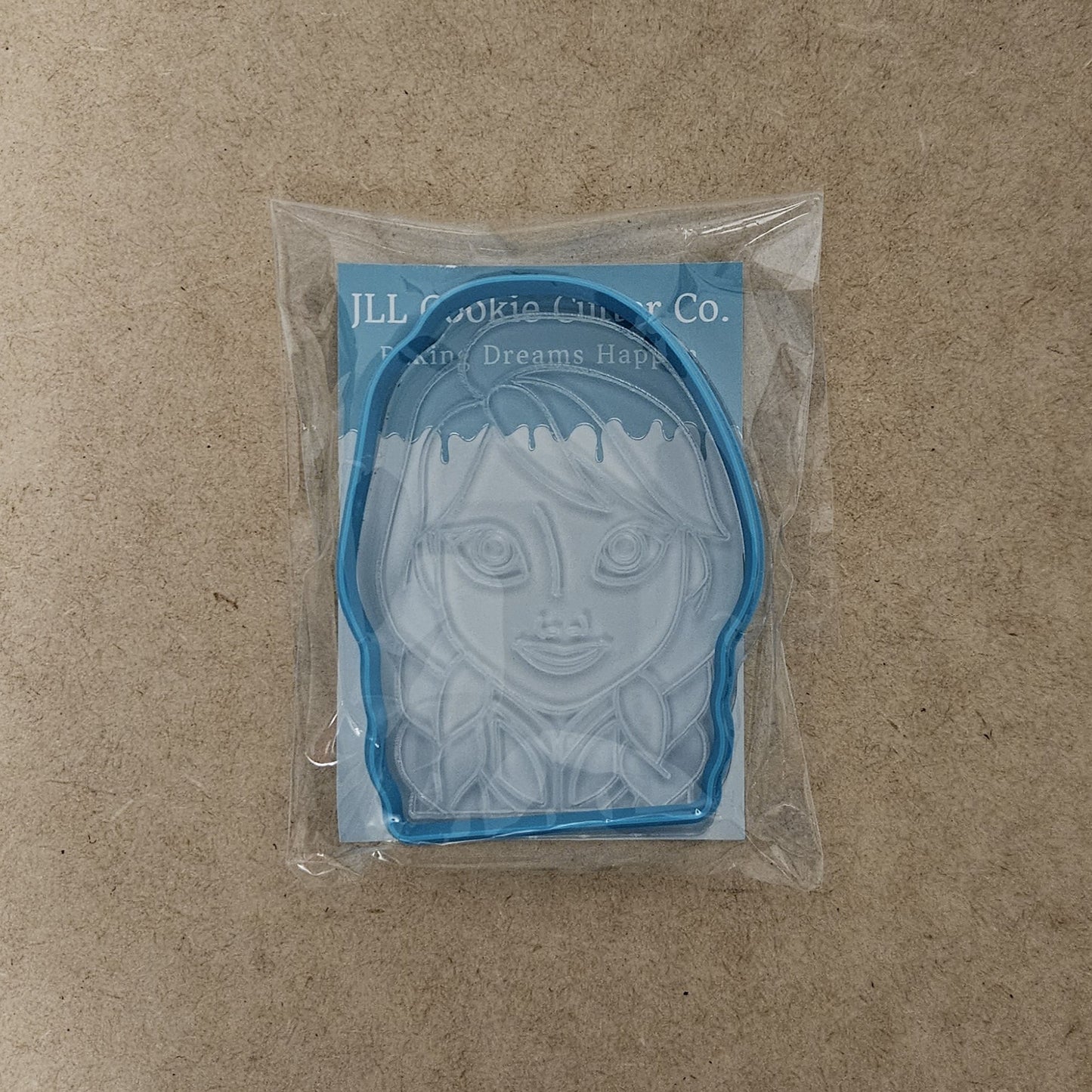 Anna | Frozen Cookie Cutter and Debosser (EXCESS STOCK)