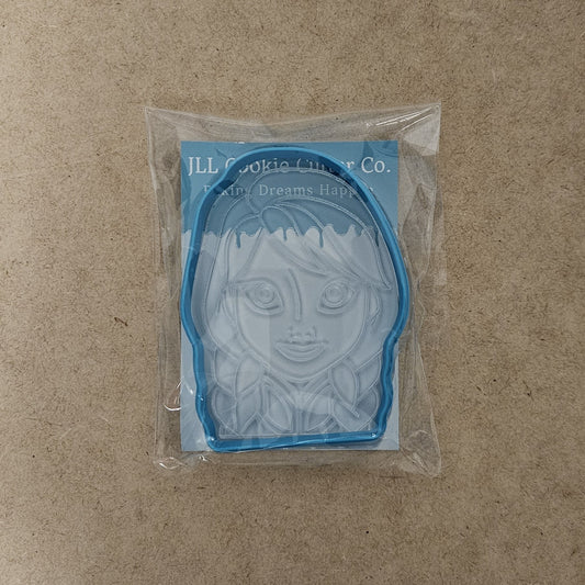 Anna | Frozen Cookie Cutter and Debosser (EXCESS STOCK)