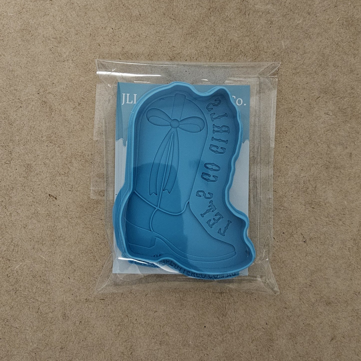 Cowgirl Boot | Pink Pony Club Cookie Cutter and Layered Embosser (EXCESS STOCK)