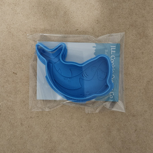 Shark | Ocean Creatures Cookie Cutter and Layered Embosser (EXCESS STOCK)