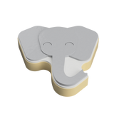 Elephant Face Layered Cookie Cutter