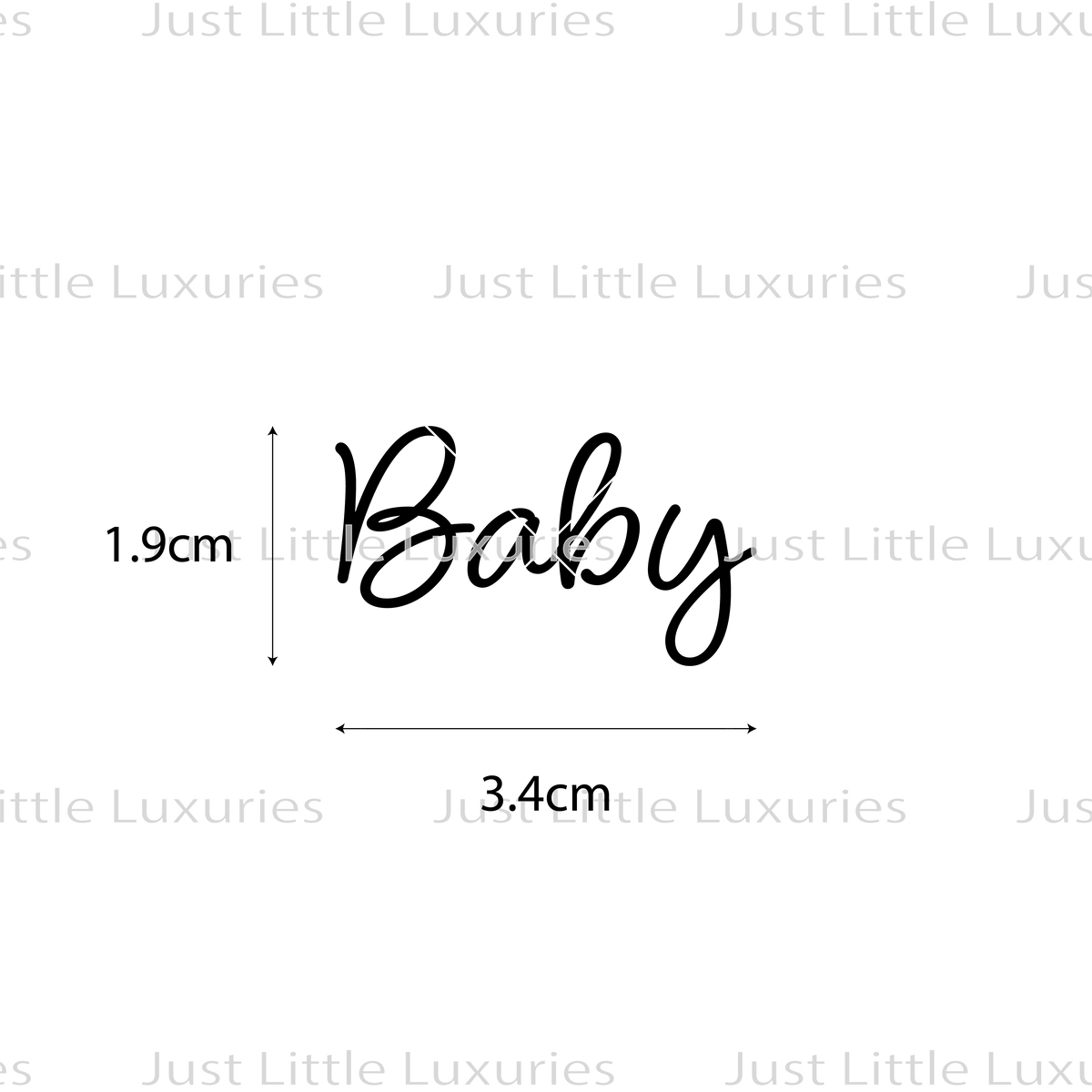 Baby Cookie Stamp Just Little Luxuries